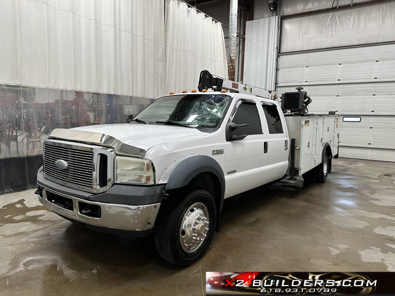 2006 Ford F-550 Super Duty Crane Service Truck